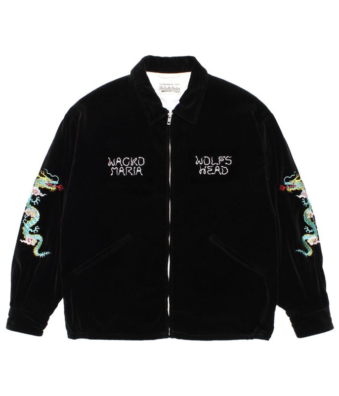 WOLF'S HEAD / VIETNAM JACKET【BLACK】