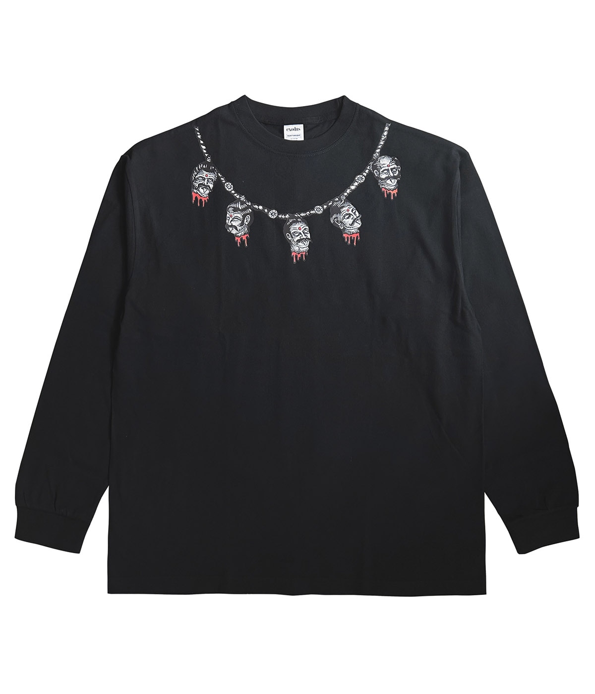 KALI MA L/S T SHIRT【BLACK】