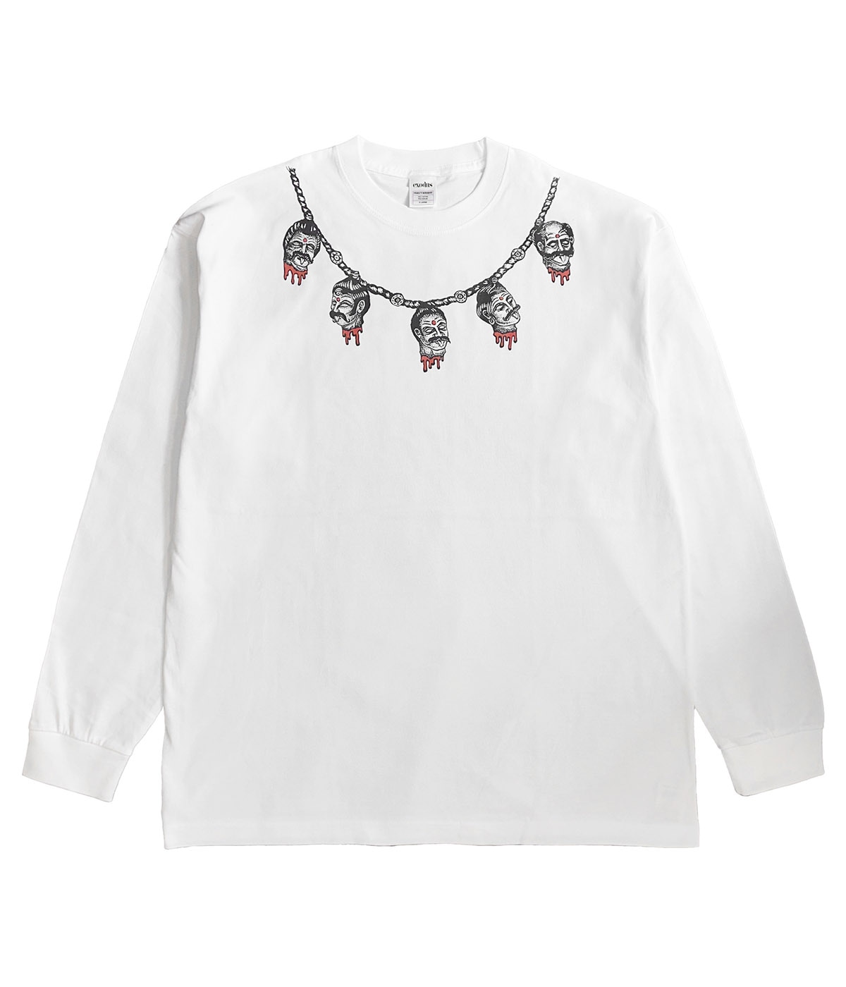 KALI MA L/S T SHIRT【WHITE】
