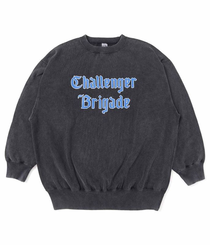 CLASSIC LOGO C/N SWEAT【BLACK】