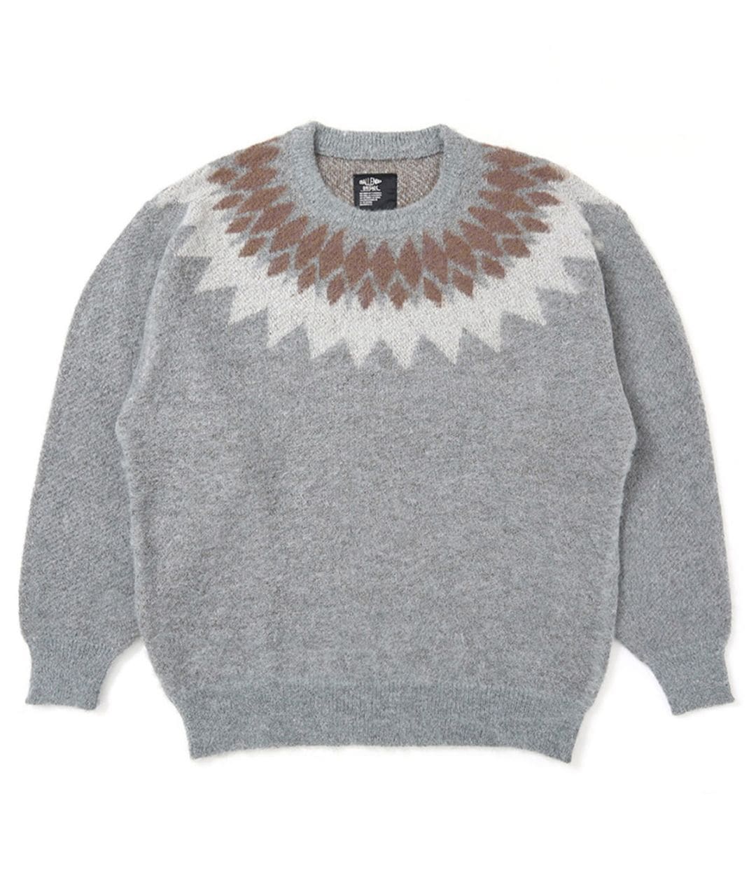 NATIVE ARROW C/N SWEATER【IVORY】