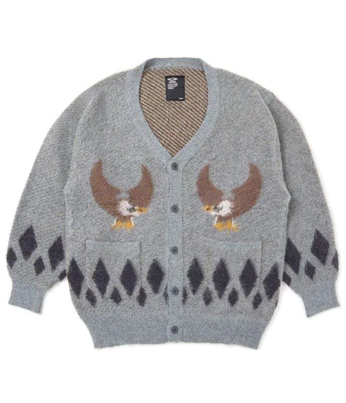 NATIVE EAGLE CARDIGAN【IVORY】