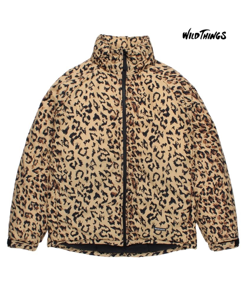 WILD THINGS / LEOPARD HAPPY JACKET【BEIGE】｜WACKO MARIA｜MELTING