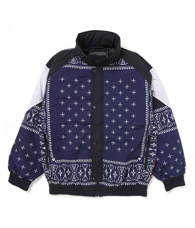 BANDANA 80'S JACKET【NAVY】