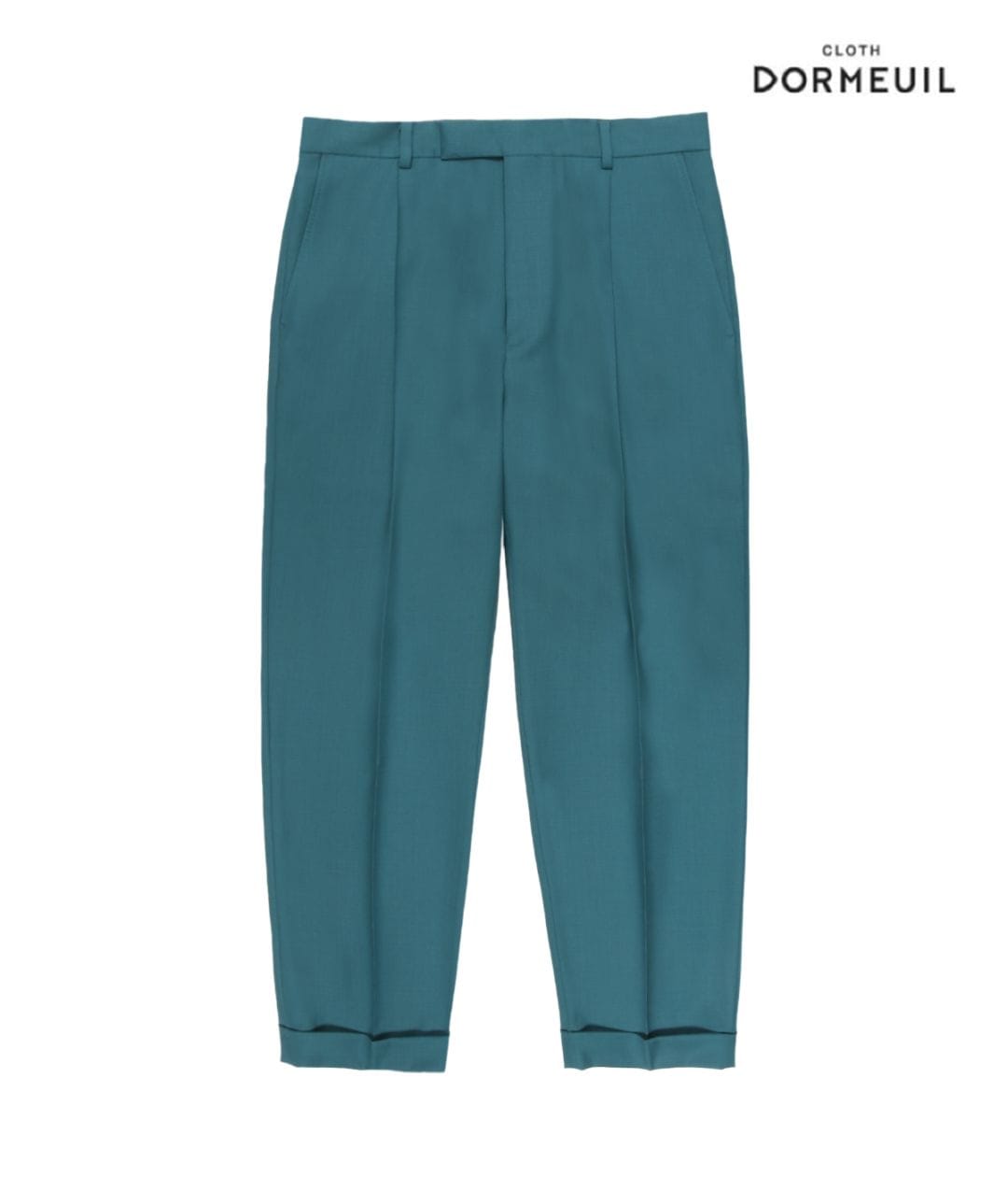 DORMEUIL / PLEATED TROUSERS (TYPE-1)【TURQUOISE】｜WACKO MARIA