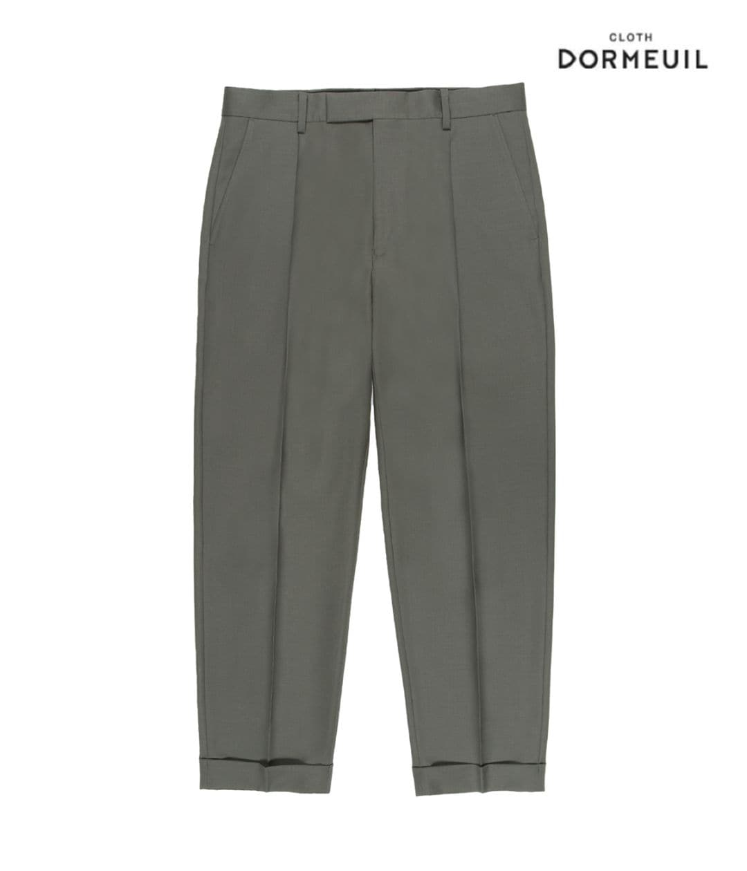 DORMEUIL / PLEATED TROUSERS (TYPE-1)【GRAY】｜WACKO MARIA｜MELTING
