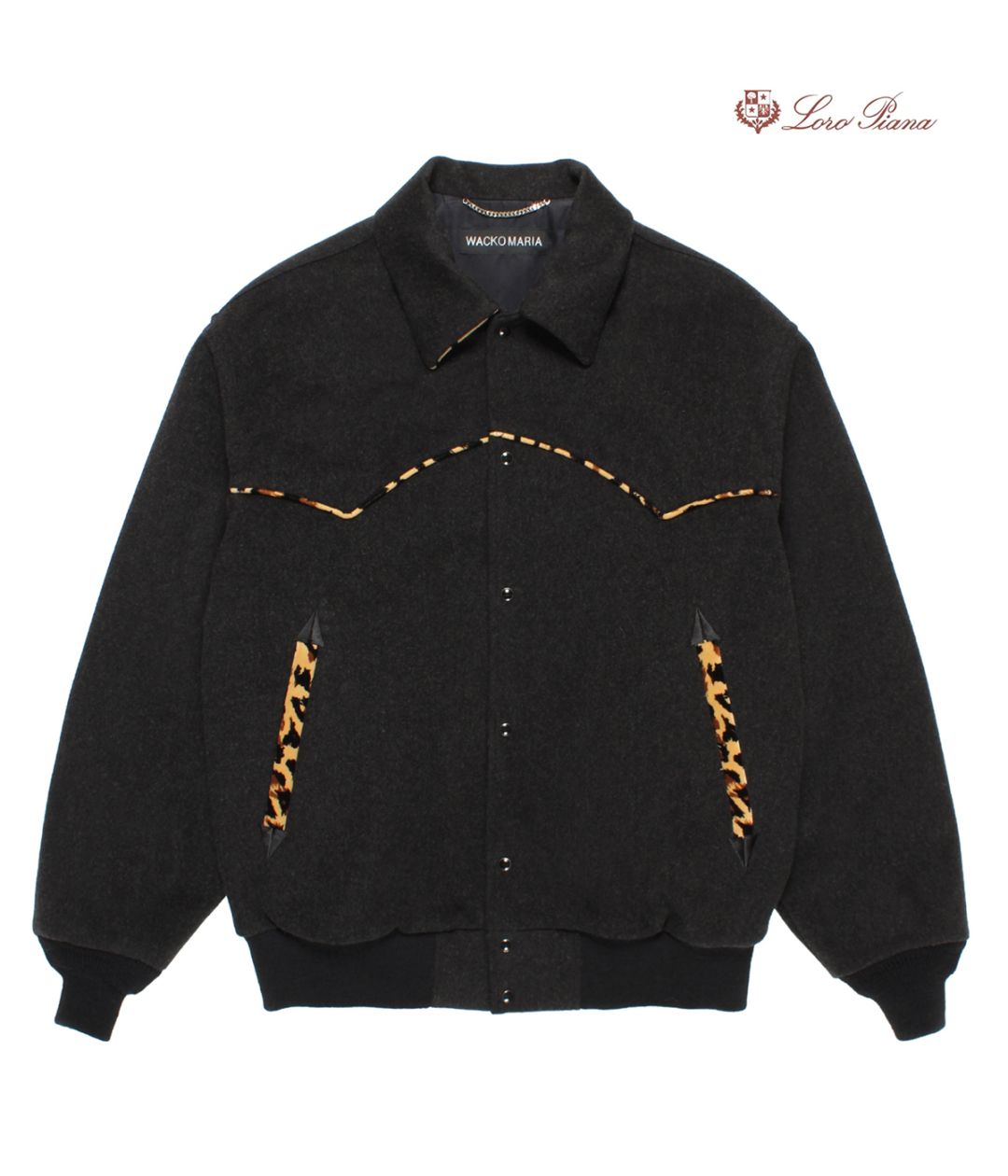 LORO PIANA / WESTERN JACKET (TYPE-1)【BLACK】｜WACKO MARIA