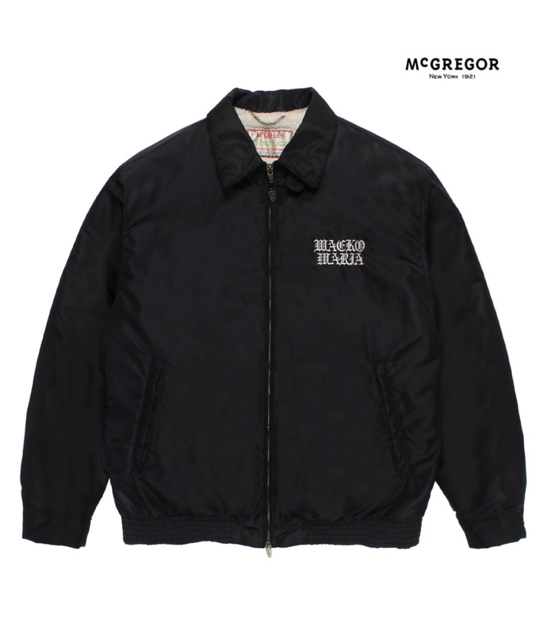 McGREGOR(マクレガー) NYLON ANTI FREEZE JACKET MCGREGOR / NYLON ANTI-FREEZE JACKET【BLACK】｜WACKO MARIA｜MELTING