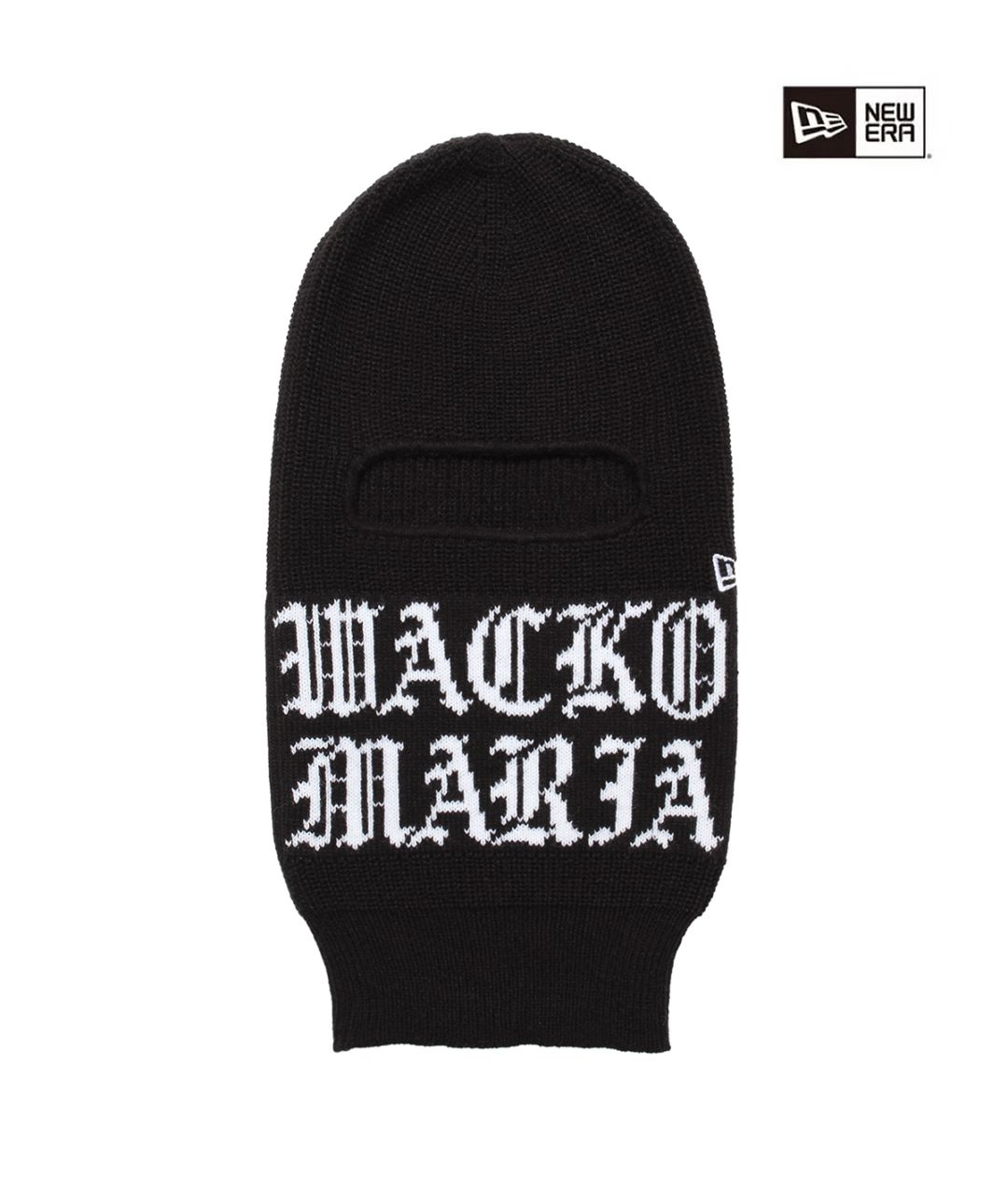 NEW ERA / JACQUARD KNIT BALACLAVA【BLACK】｜WACKO MARIA｜MELTING