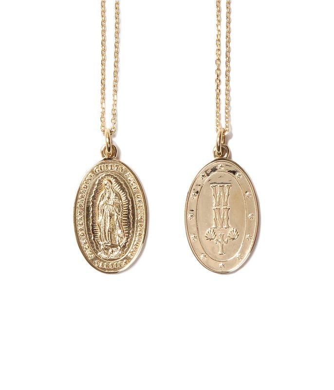 MEDAI NECKLACE (TYPE-2) - SILVER 925 / K18GP-【GOLD】