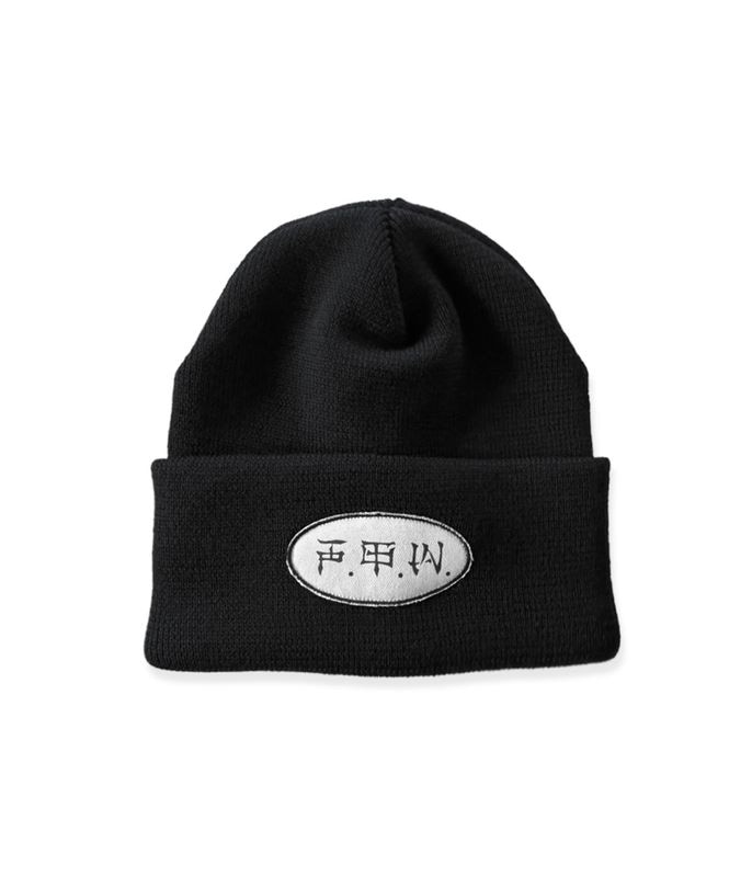 F.T.W. WATCH CAP 【BLACK】