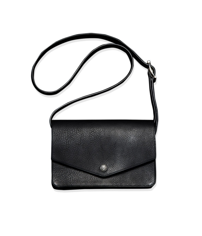 Leather Wearable Bag【BLACK】