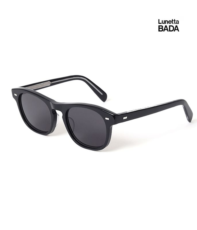 Lunetta BADA / SUNGLASSES MODIFIED NO.7【BLACK-CHARCOAL LENS】