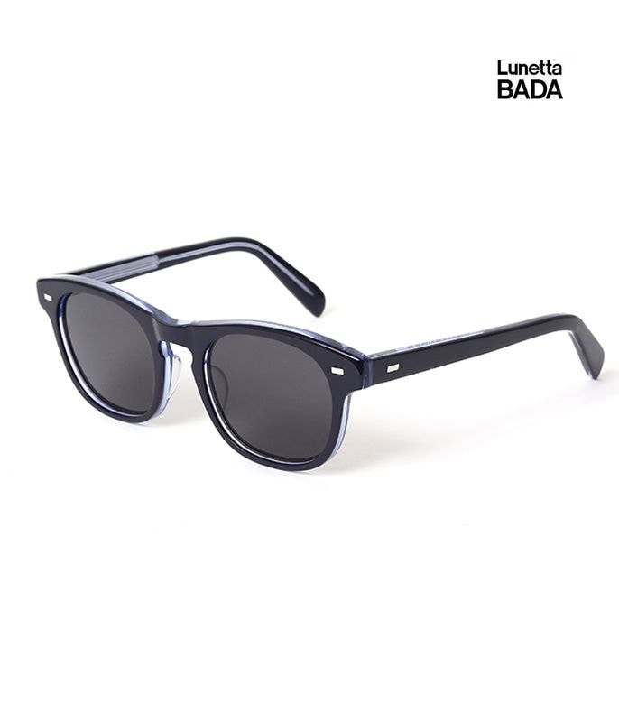 Lunetta BADA / SUNGLASSES MODIFIED NO.7【NAVY-CHARCOAL LENS】