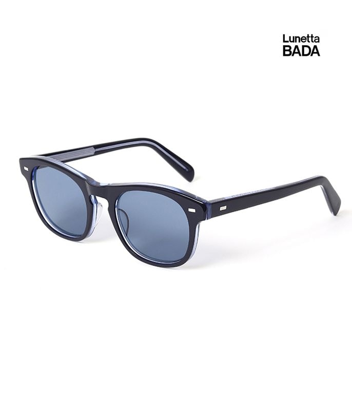 Lunetta BADA / SUNGLASSES MODIFIED NO.7【NAVY-BLUE LENS】