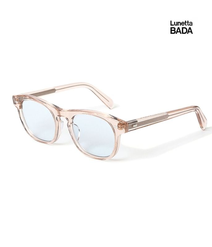 Lunetta BADA / SUNGLASSES MODIFIED NO.7【LT PINK-LT BLUE LENS】