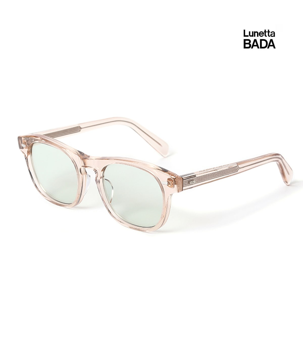 Lunetta BADA / SUNGLASSES MODIFIED NO.7【LT PINK-LT GREEN LENS