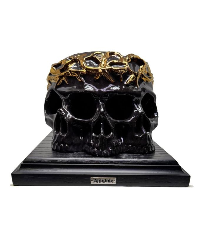 Calvary Skull Incense Chamber & Incense Chamber Pedestal【SET】