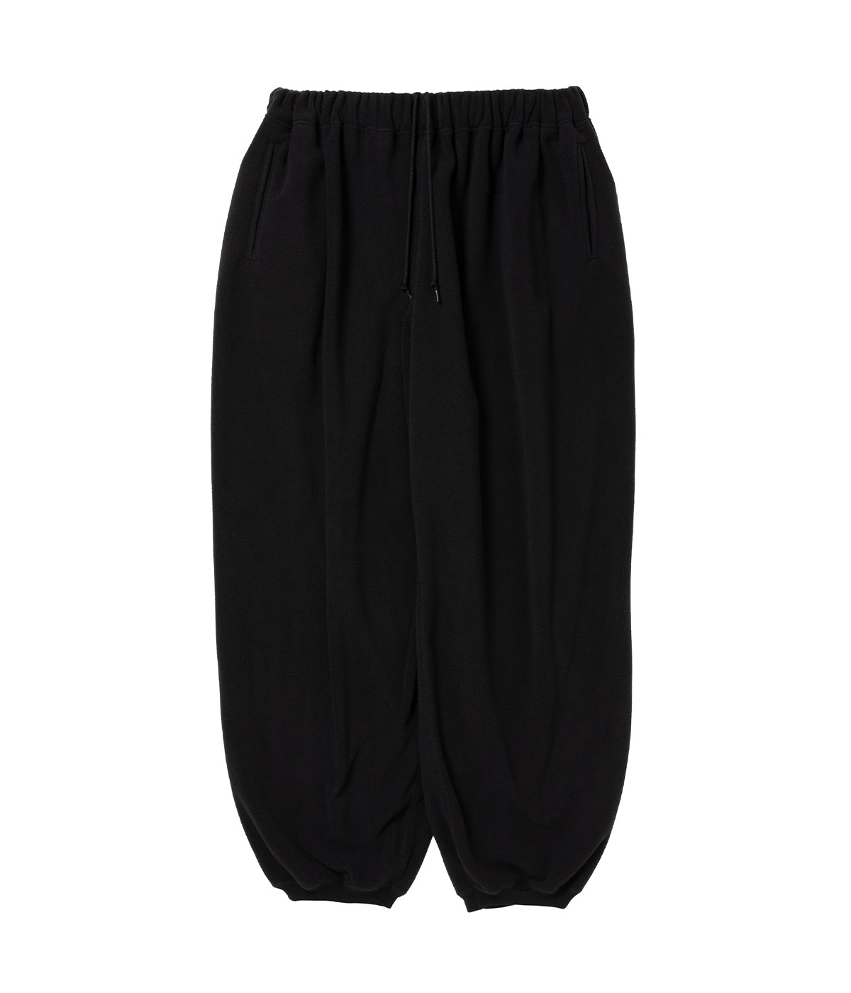 Fleece Wide Easy Pants【BLACK】