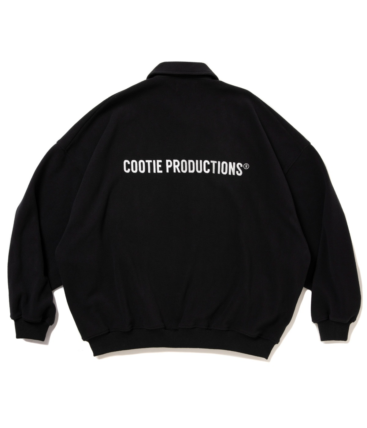 Fleece Sweat Polo Shirt【BLACK】｜COOTIE PRODUCTIONS®︎｜MELTING