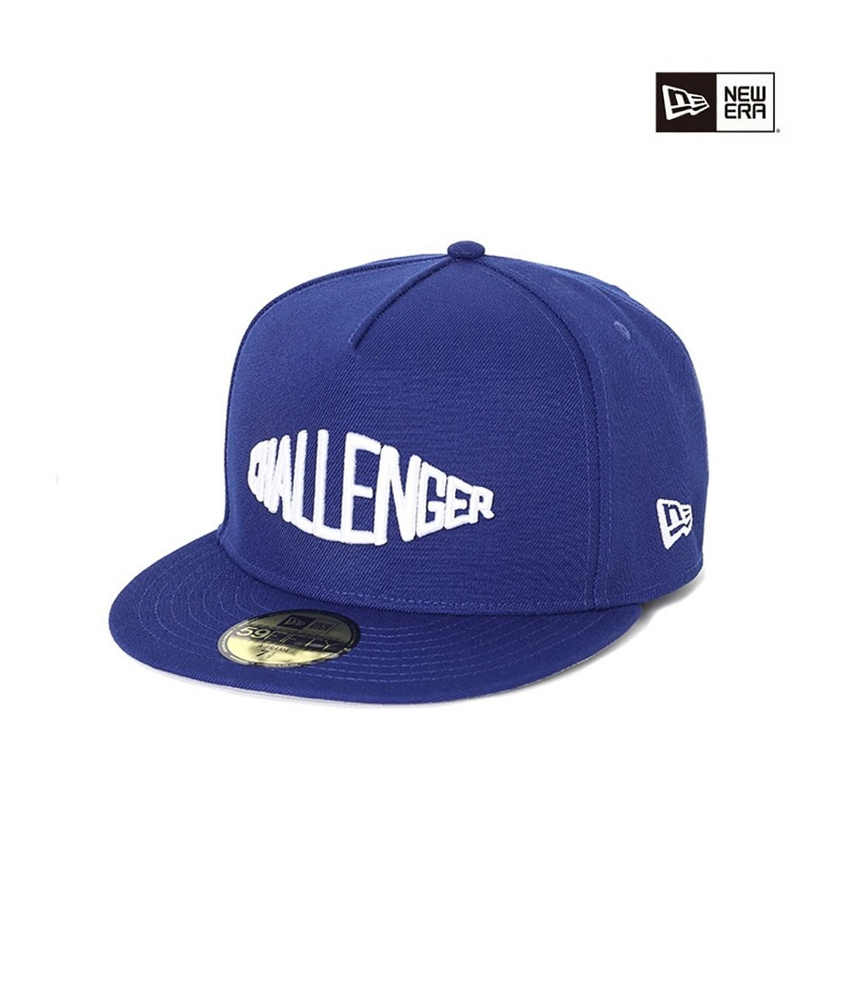 NEW ERA 59FIFTY 5P / LOGO CAP【BLUE】｜CHALLENGER｜MELTING POT