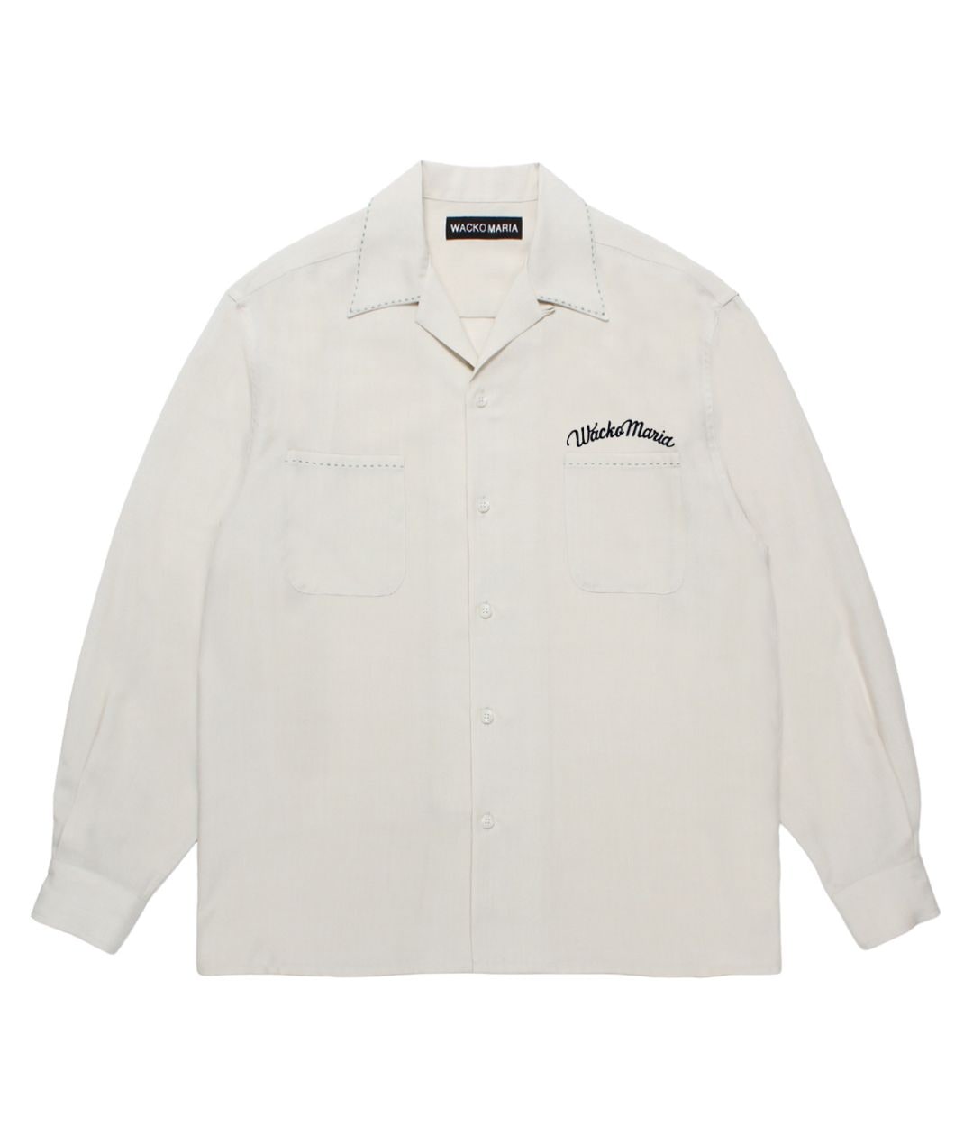 50'S OPEN COLLAR SHIRT (TYPE-2)【IVORY】