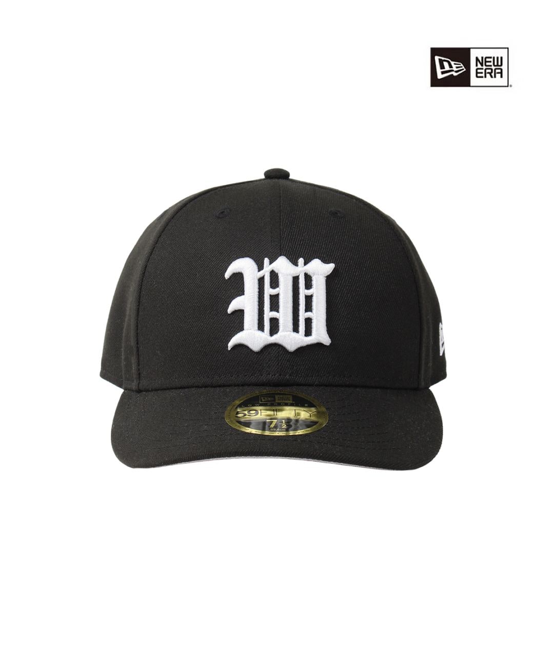 NEW ERA / Low Profile 59FIFTY【BLACK-WHITE】｜WACKO MARIA｜MELTING