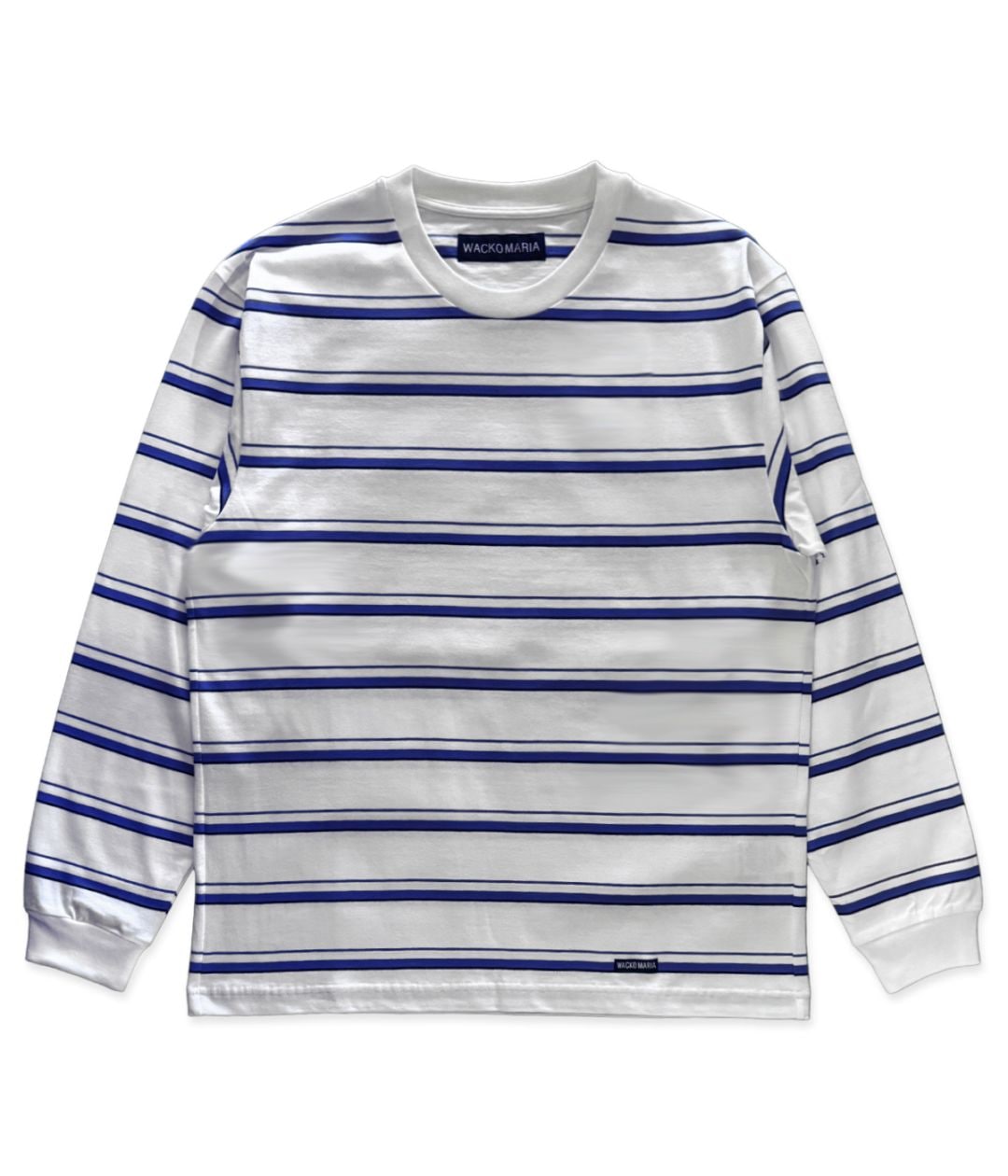 STRIPED LONG SLEEVE T-SHIRT (TYPE-2)【OFFWHITE】