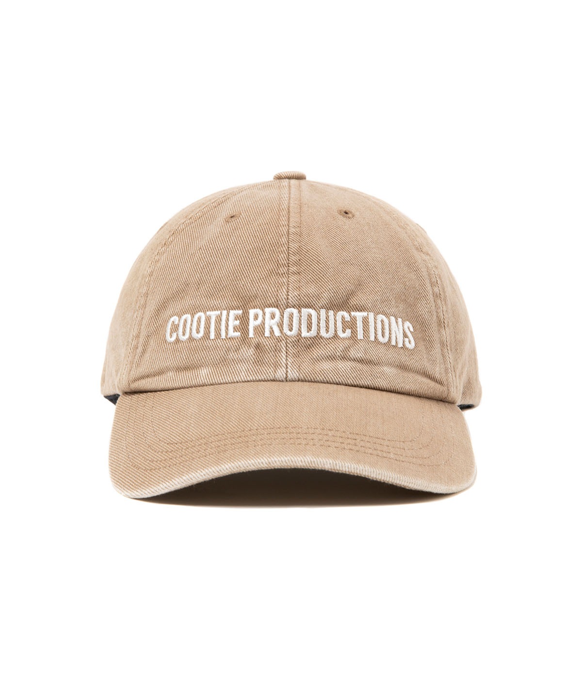 Color Denim 6 Panel Cap【FADE BEIGE】