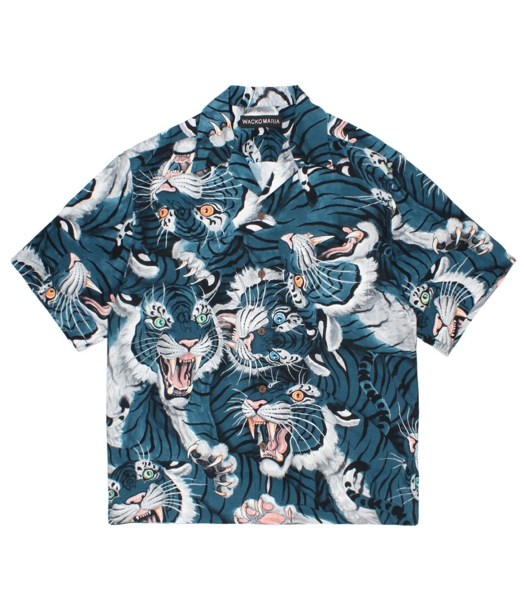 TIM LEHI / HAWAIIAN SHIRT (TYPE-2)【BLUE】｜WACKO MARIA｜MELTING