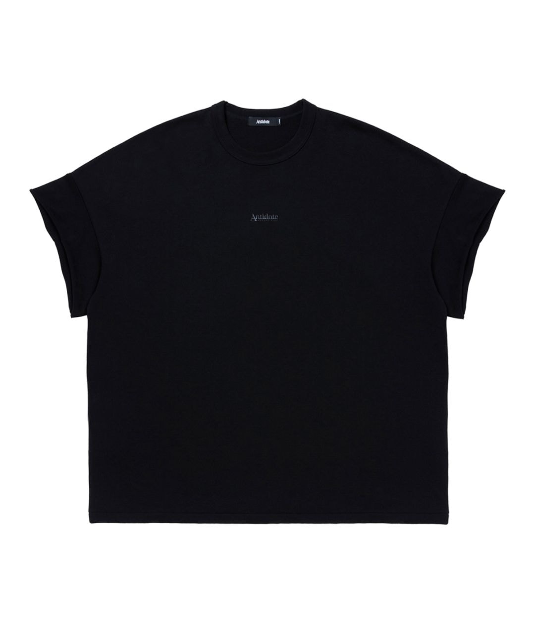 ASIC Heavy Weight Oversized Cutoff Tee【PURE BLACK】