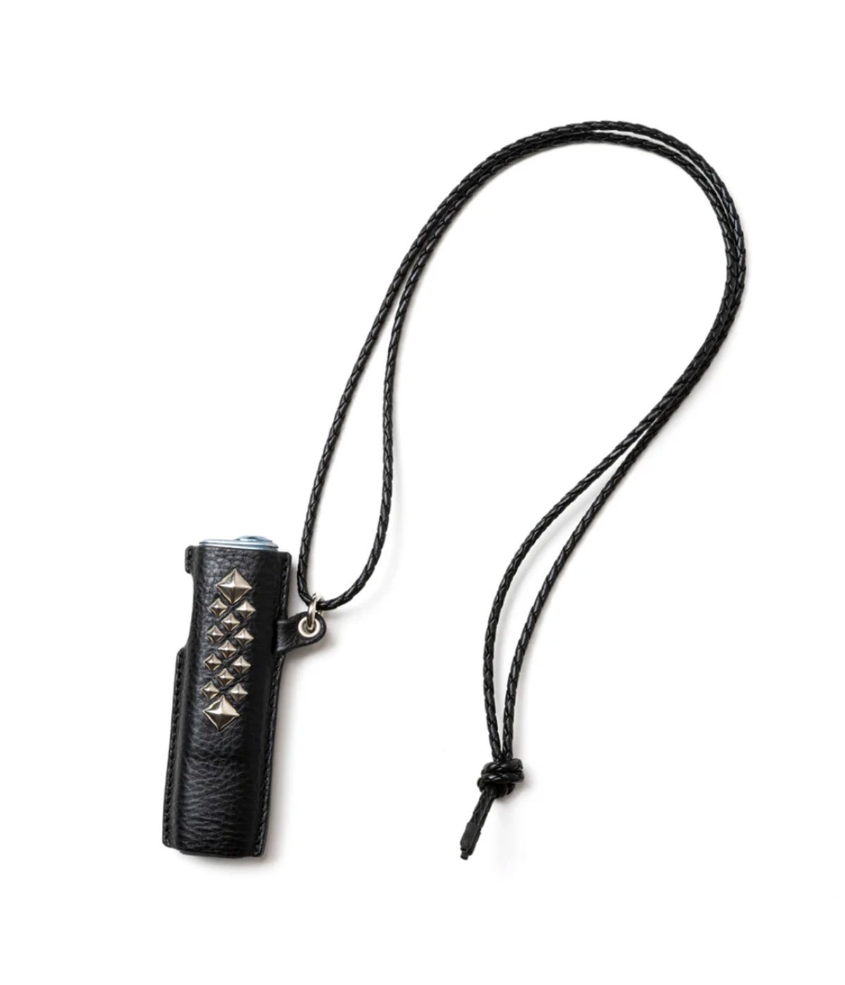 STUDS LEATHER IQOS CASE【BLACK】｜CALEE｜MELTING POT（正規取扱店