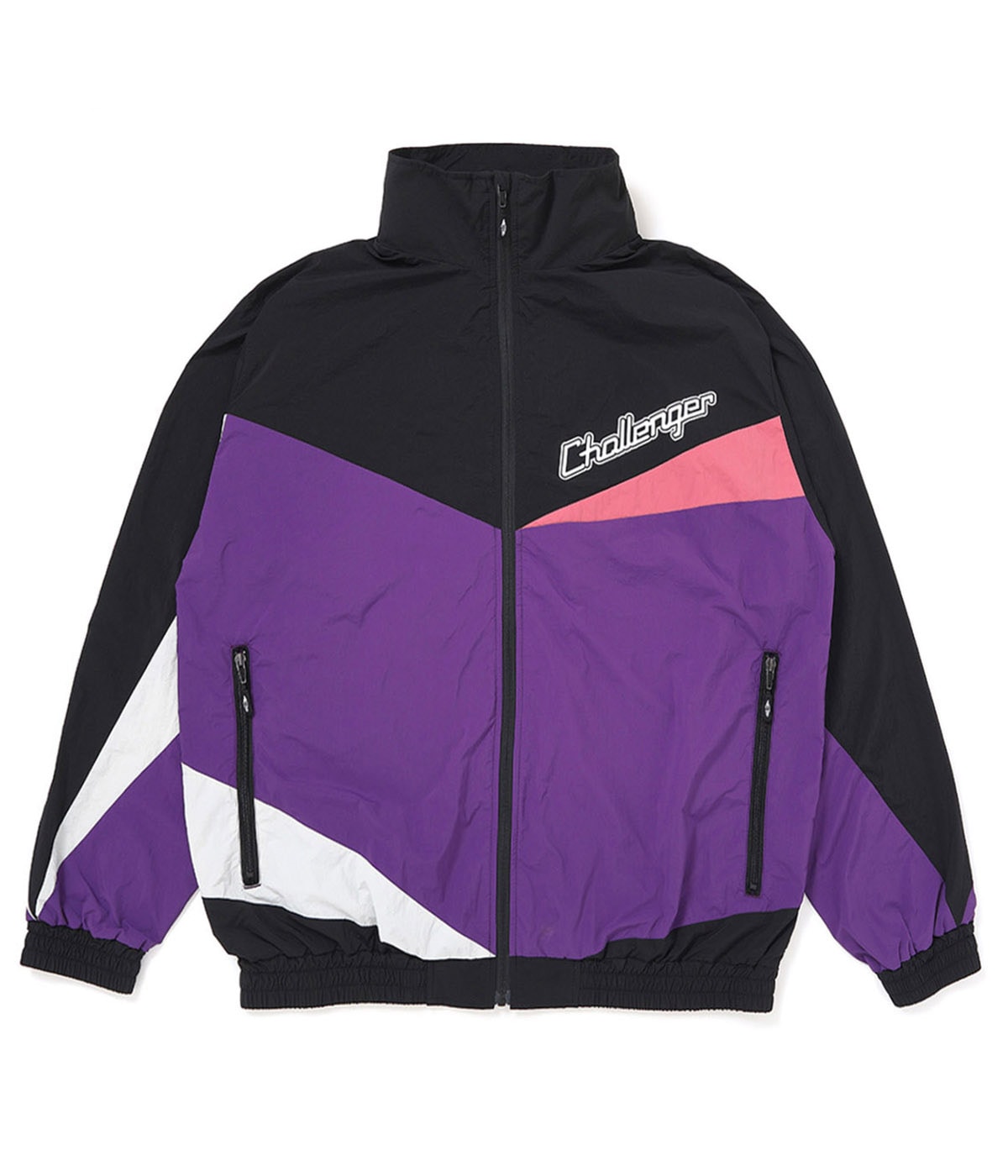 Challenger ナイロンジャケット 黒/紫/ピンク NYLON WARM JACKET【PURPLE-BLACK】｜CHALLENGER｜MELTING POT（正規