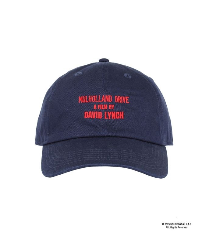 MULHOLLAND DRIVE / 6 PANEL CAP【NAVY】