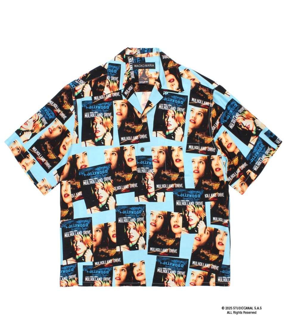 MULHOLLAND DRIVE / HAWAIIAN SHIRT (TYPE-1)【BLUE】｜WACKO MARIA