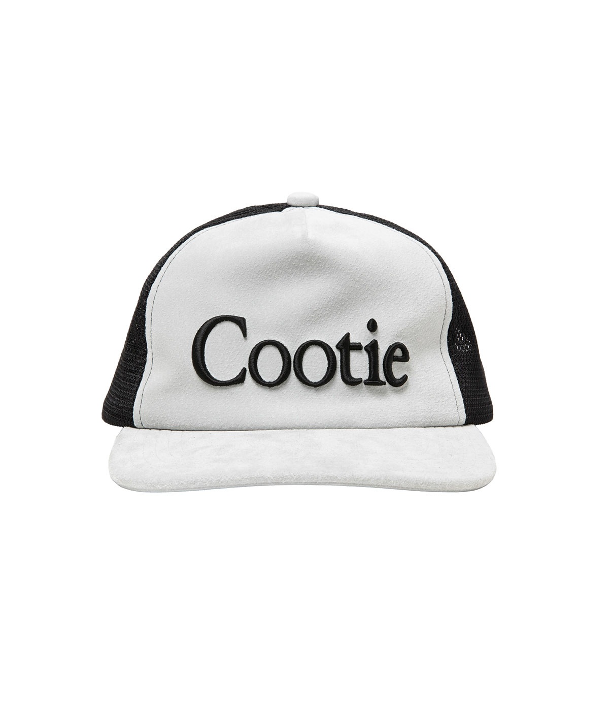Suede 5 Panel Mesh Cap【L.GRAY】｜COOTIE PRODUCTIONS®︎｜MELTING