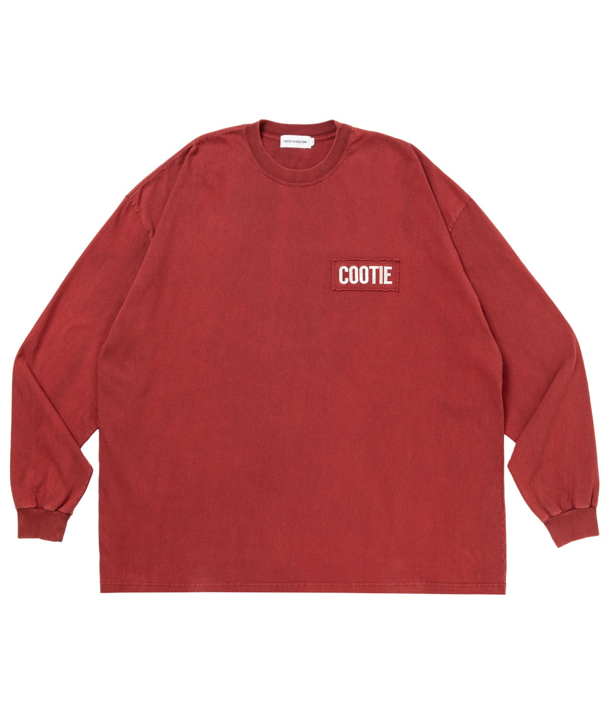 AD Processing L/S Tee【BURGUNDY】｜COOTIE PRODUCTIONS®︎｜MELTING 