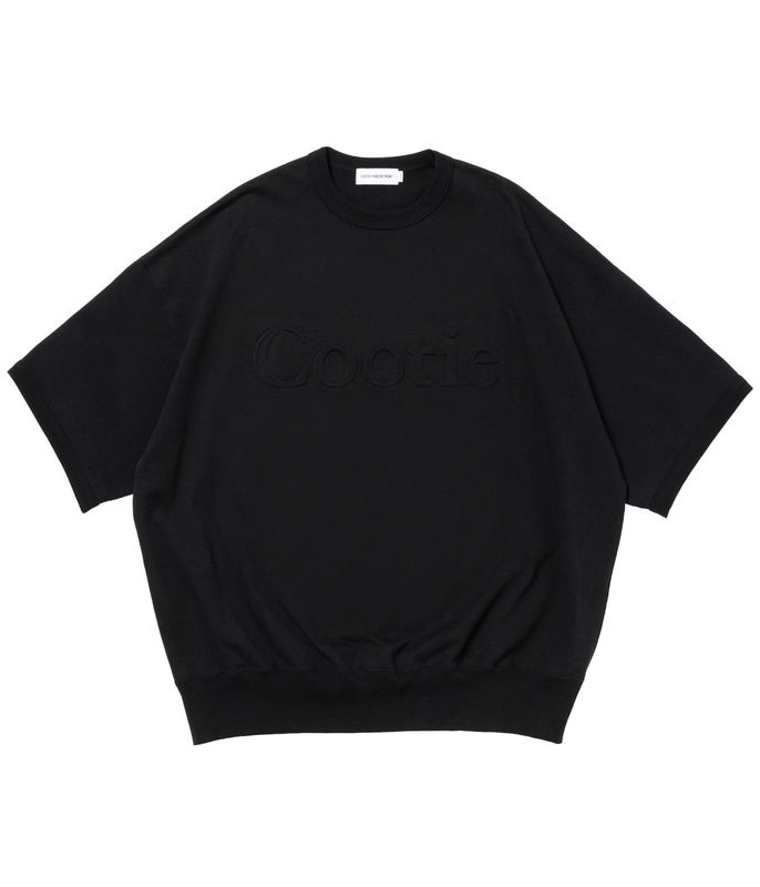 Heavy Oz Jersey Plain S/S Crew【BLACK】
