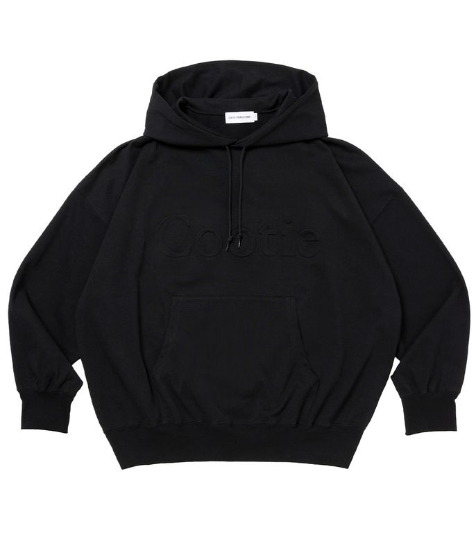 Heavy Oz Jersey Plain Hoodie【BLACK】