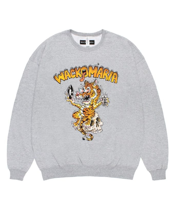 TIM LEHI / SWEAT SHIRT【GRAY】