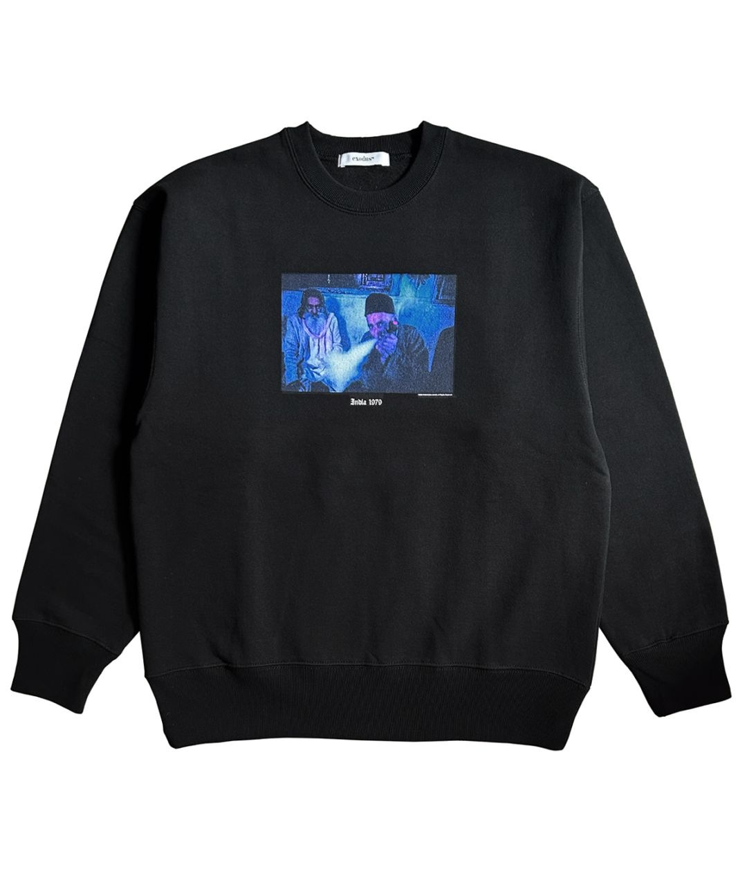MASATAKA ISHIDA INDIA 1979 SWEAT CREW NECK【BLACK】