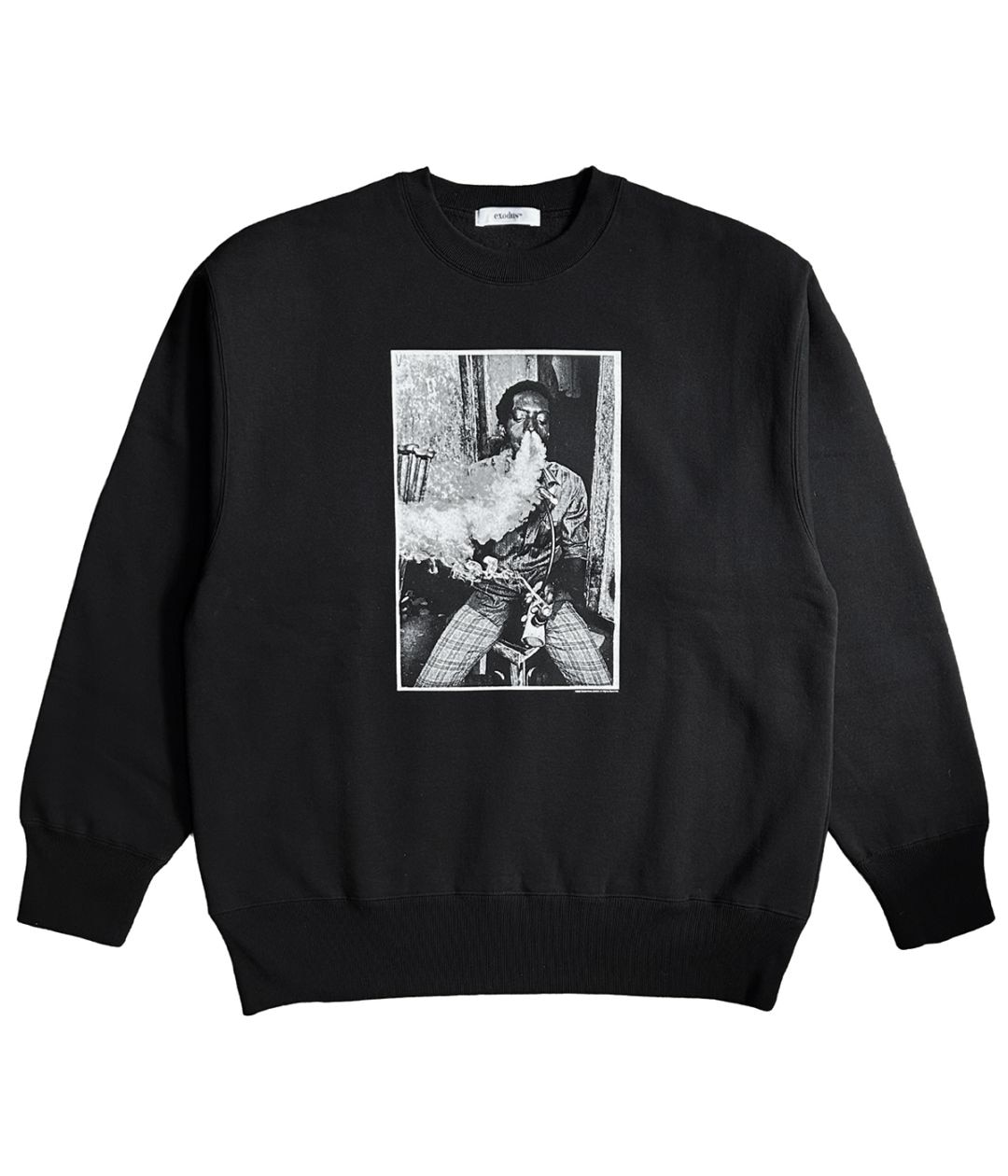 MASATAKA ISHIDA JAMAICA 1982 SWEAT CREW NECK TYPE-1【BLACK】