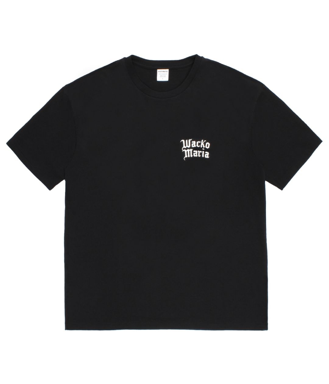 WASHED HEAVY WEIGHT T-SHIRT (TYPE-2）【BLACK】｜WACKO MARIA