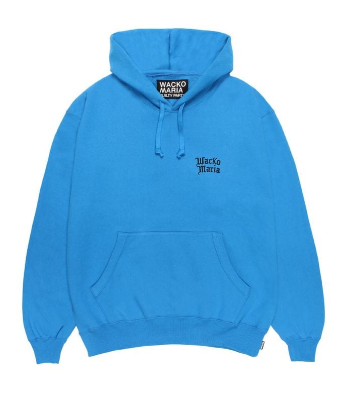 HEAVY WEIGHT HOODED SWEAT SHIRT【BLUE】