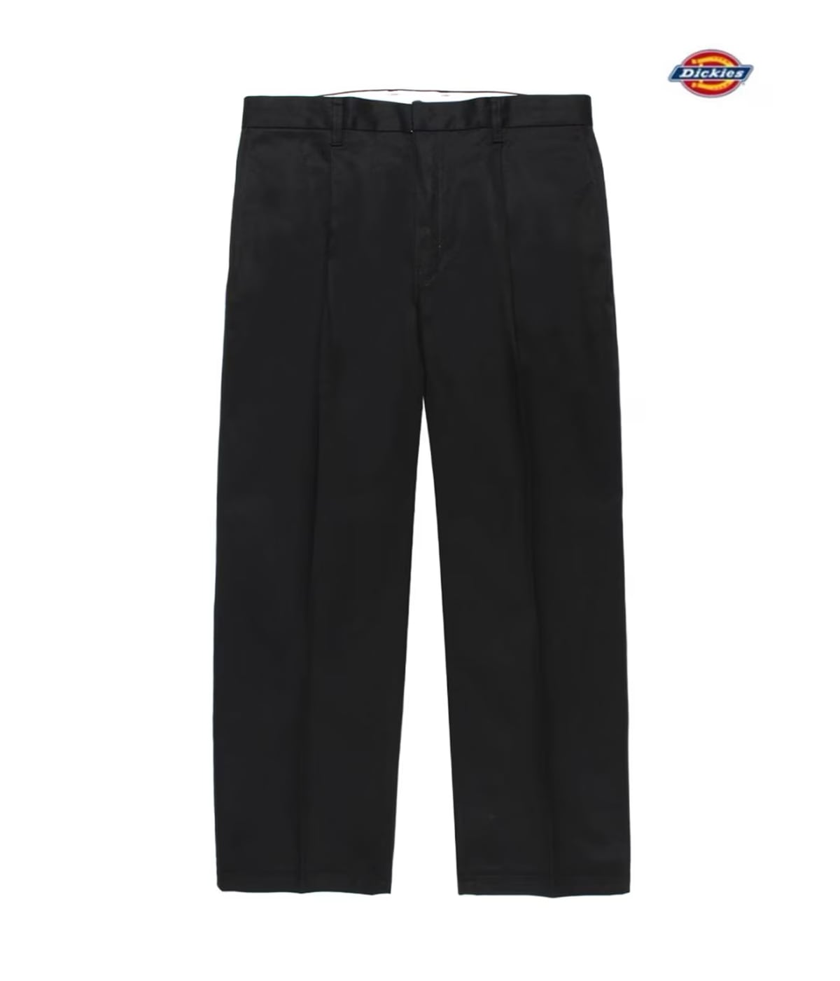 DICKIES / PLEATED TROUSERS【BLACK】