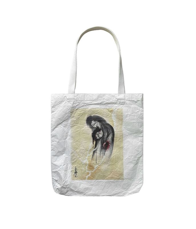 幽霊鬼斗卅六釁圖 TOTE BAG【WHITE】