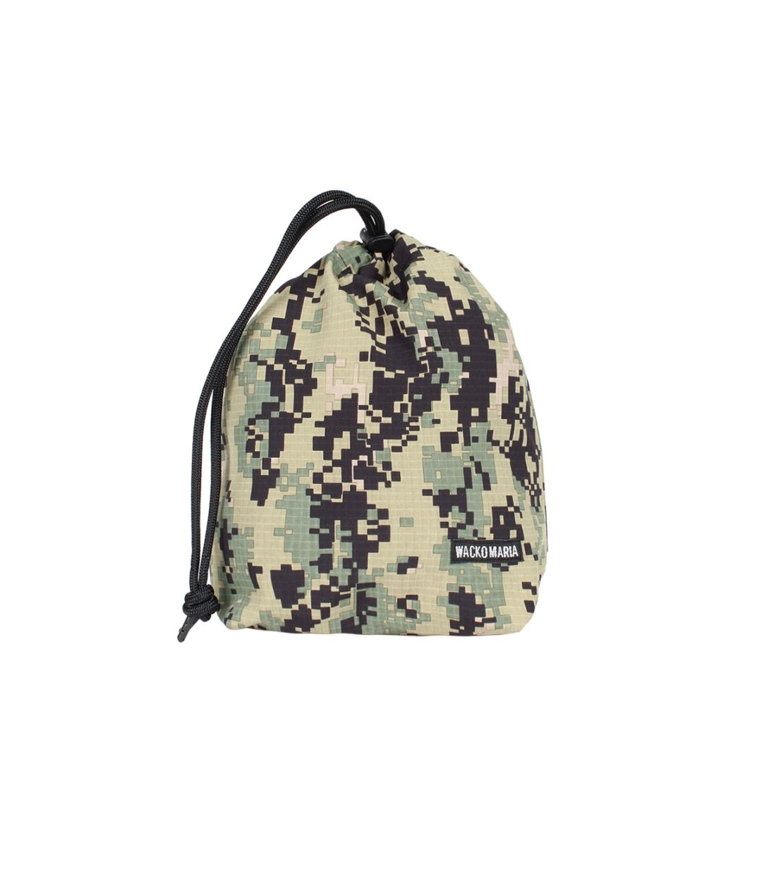 バッグ WACKO MARIA DIGITAL CAMO POUCH DIGITALCAMO DRAWSTRING BAG【KHAKI】｜WACKO MARIA｜MELTING POT