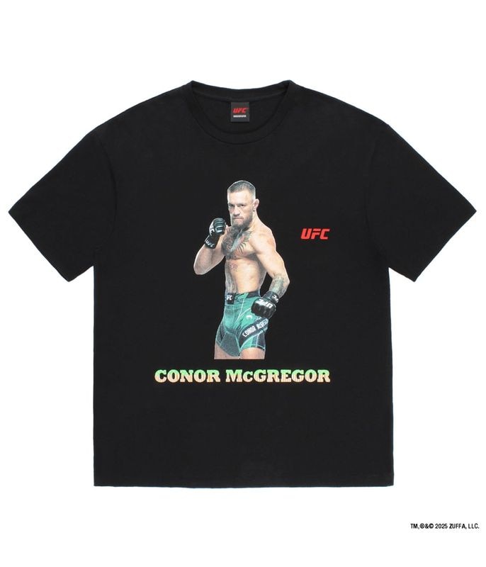 UFC / WASHED HEAVY WEIGHT T-SHIRT (TYPE-2)【BLACK】