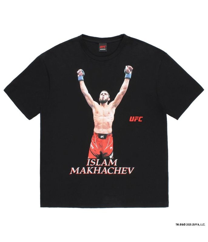 UFC / WASHED HEAVY WEIGHT T-SHIRT (TYPE-1)【BLACK】