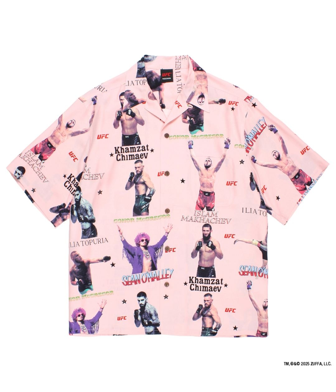 UFC / HAWAIIAN SHIRT【PINK】｜WACKO MARIA｜MELTING POT（正規取扱店